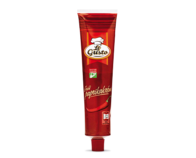 ALDI Le Gusto Csemege Paprikakrém 200g tubusban